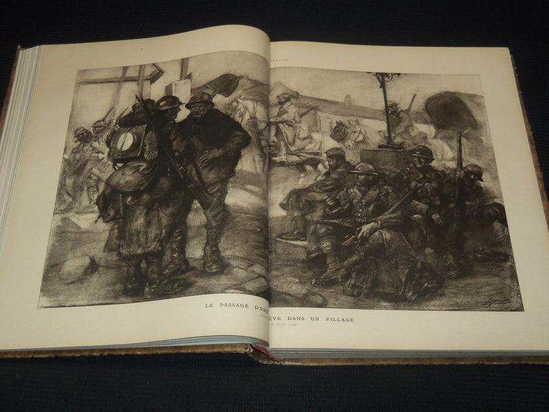 1918 L'ILLUSTRATION FRENCH MAGAZINE BOUND VOLUME SET OF 2 - LA GUERRE