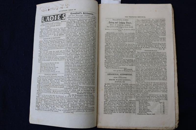 1847 OCTOBER 1 PRACTICAL EDUCATOR JOURNAL OF HEALTH SOFTCOVER BOOKLET - K 942