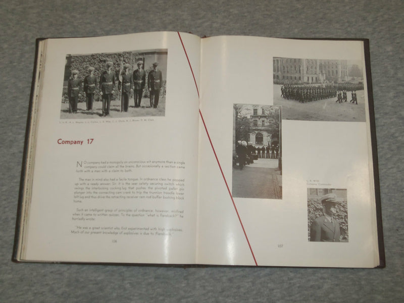 1940-1945 U.S. NAVAL RESERVE MIDSHIPSMEN'S SCHOOL YEARBOOK - NEW YORK - YB 2064