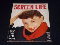 1955 JANUARY SCREE LIFE MAGAZINE - JUDY GARLAND FRONT COVER - E 15167