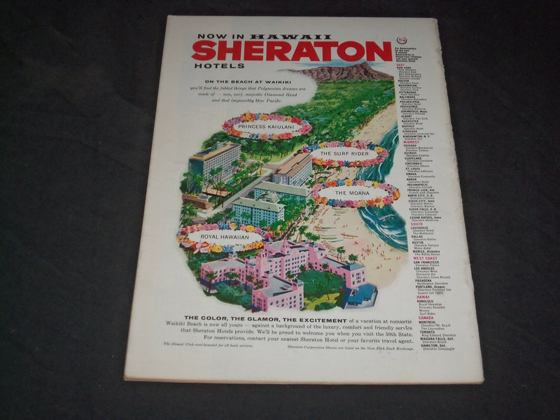 1959 JUNE 29 SPORTS ILLUSTRATED MAGAZINE - GOLDEN EAGLE IN FLIGHT - SP 8933