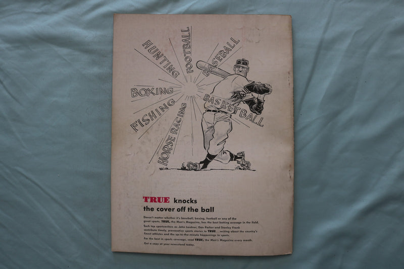 1954 BASEBALL YEARBOOK MAGAZINE - ROSEN-CAMPANELLA-MATHEWS COVER - E 26723