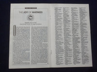 1991 JAN 16 FAUST SIGNED PROGRAM -SAMUEL RAMEY, D. SOVIERO, R. LEECH, G. QUILICO