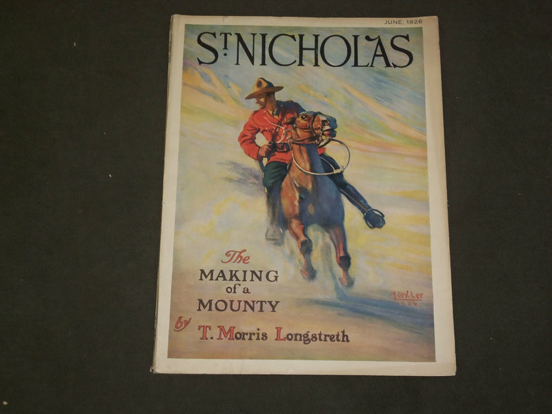 1926 JUNE ST. NICHOLAS MAGAZINE - ILLUSTRATIONS, STORIES & ADS - B 5035