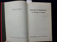 1975 STRUCTURE IN ARCHITECTURE HARDCOVER BOOK BY SALVADORI AND HELLER - KD 8612