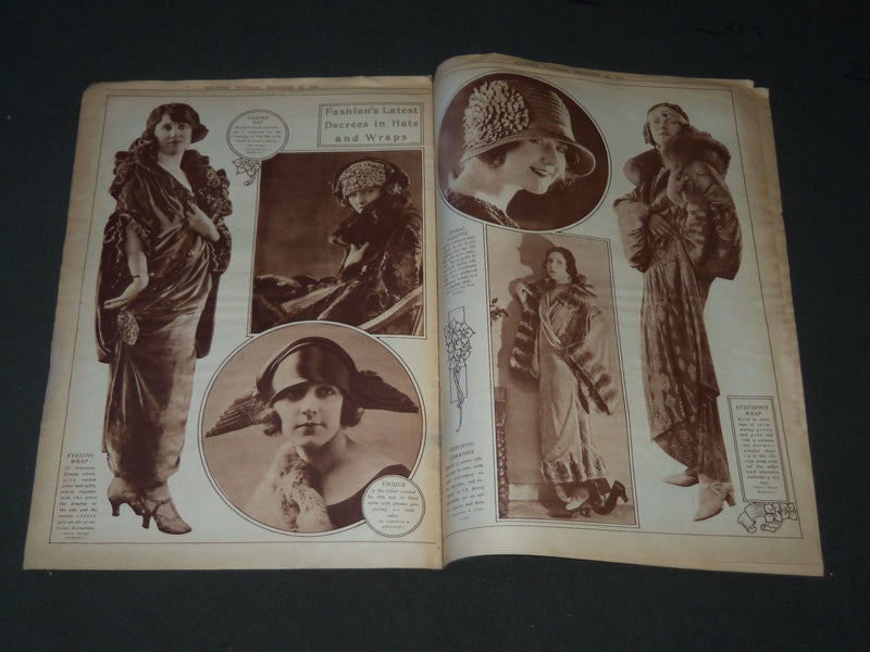 1923 DEC 20 MID-WEEK PICTORIAL MAGAZINE SECTION - RAILROAD SANTA CLAUS - J 3274