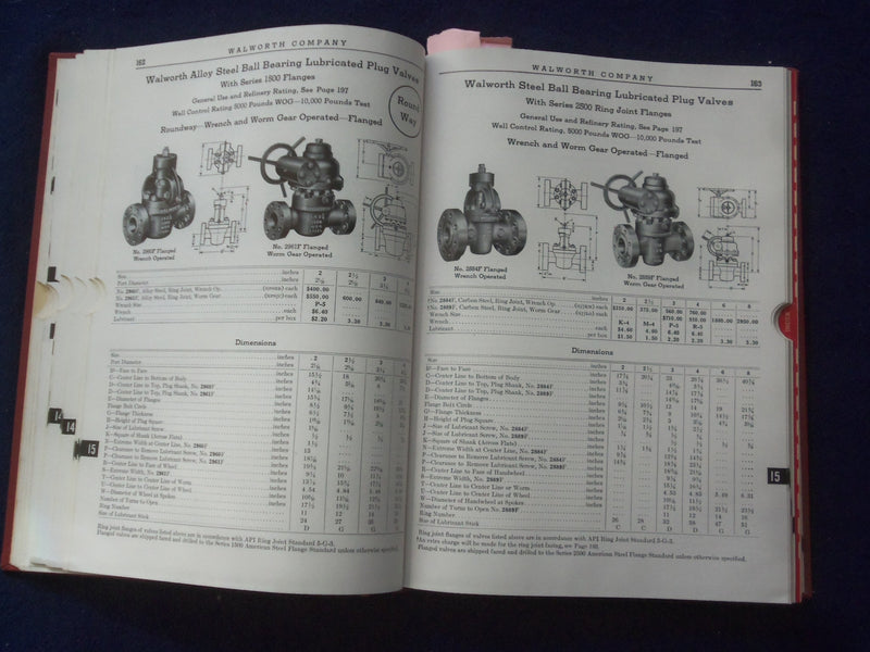 1947 WALWORTH HARDCOVER CATALOG 47 - VALVES-FITTINGS-PIPE WRENCHES - R 98L
