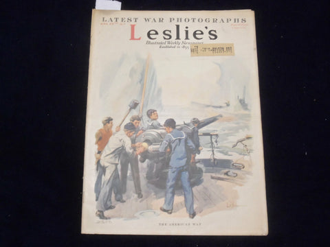 1917 MARCH 22 LESLIE'S WEEKLY MAGAZINE - THE AMERICAN WAY - ST 6135