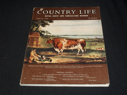 1974 JUNE 27 COUNTRY LIFE MAGAZINE - ROYAL NUMBER FRONT COVER - E 4530