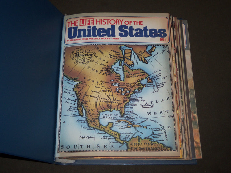 1973 THE LIFE HISTORY OF THE UNITED STATES MAGAZINE LOT OF 16 - KD 4910