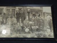 1927 GOLF GROUP FRAMED PHOTO - 18 1/2x8 - #219
