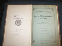 1904 QUARTERLY JOURNAL OF THE ROYAL METEOROLOGICAL SOCIETY - J 4884