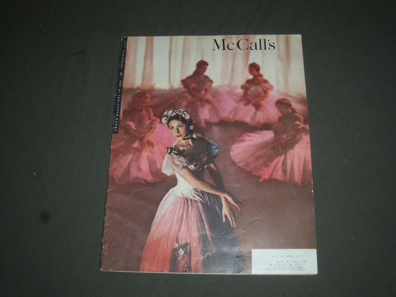 1946 NOVEMBER MCCALL'S MAGAZINE - NICE COVER, STORIES & ADS - SP 6826