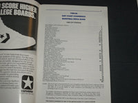 1985-1986 EAST COAST CONFERENCE BASKETBALL MEDIA GUIDE - J 3778