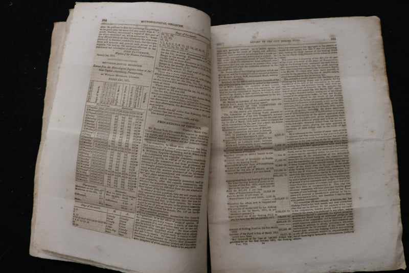 1831 THE REGISTER OF PENNSYLVANIA - LOT OF 2 - K 2479