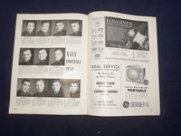1959 OCTOBER 24 NAVY VS. PENNSYLVANIA FOOTBALL PROGRAM - NICE PHOTOS - J 9459