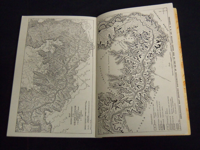 1946 STORY OF THE GRAND CANYON - HOW IT WAS A MADE BOOK BY FRED HARVEY - J 8729