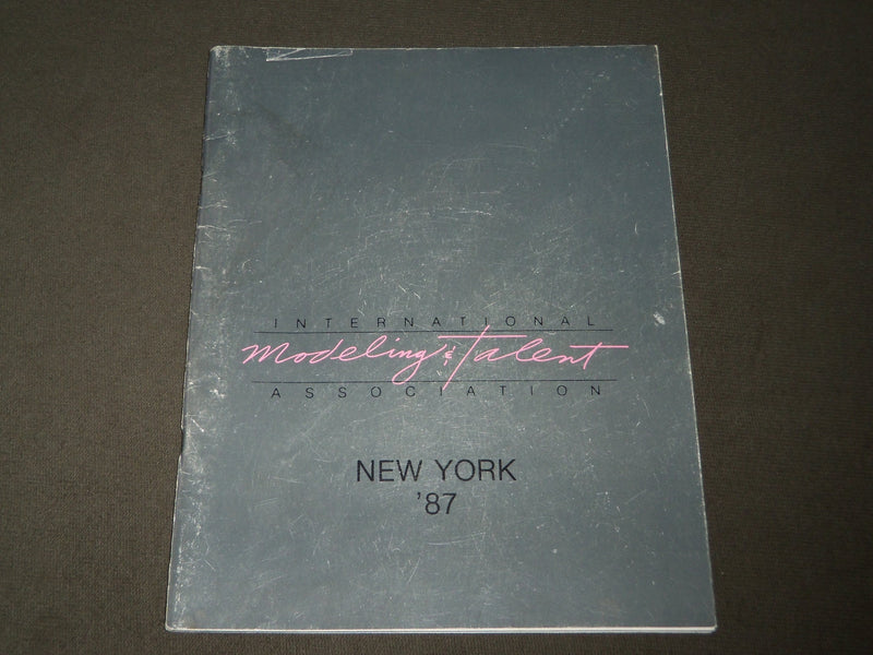 1987 INTERNATIONAL MODELING & TALENT ASSOCIATION PROGRAM - NEW YORK - J 3364
