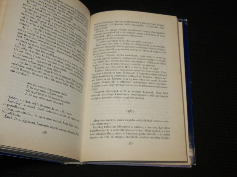 1985 NAPLOMAT OLVASOM HARDCOVER BOOK BY MARCELL BENEDEK - KD 7406