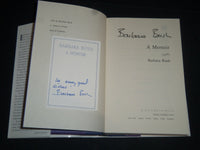 1994 BARBARA BUSH A MEMOIR SIGNED BOOK - FIRST EDITION - HARDCOVER - KD 5511