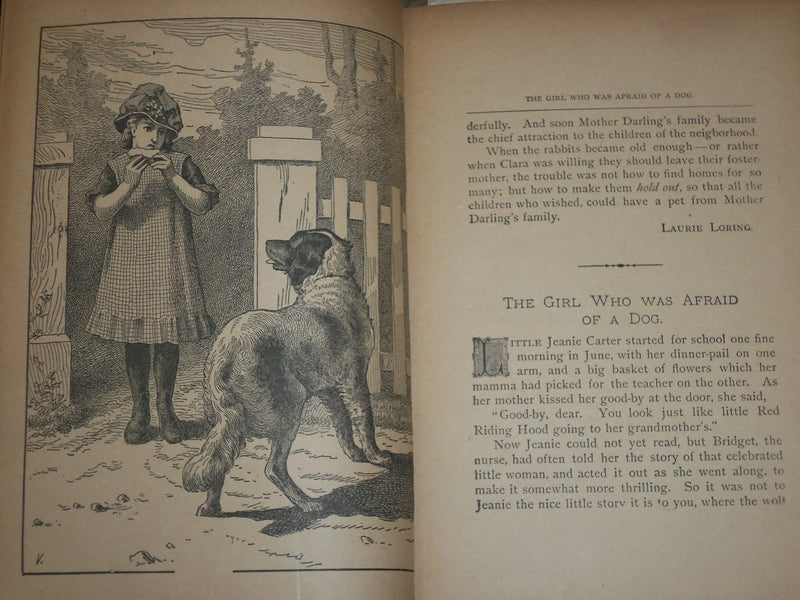 1900 LITTLE MAMA STORIES & SKETCHES FOR YOUNG READERS BOOK - ILLUS. - KD 2417