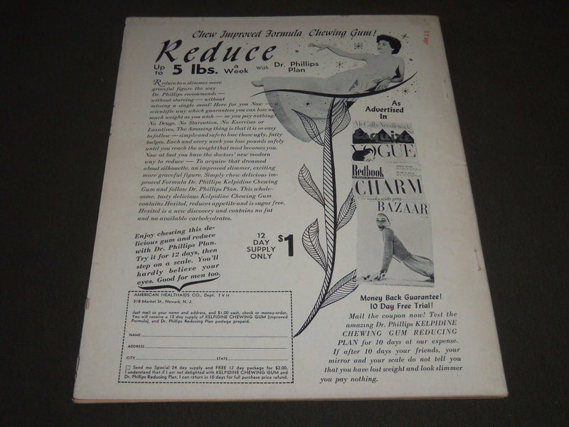 1954 MARCH TV HEADLINER MAGAZINE - GALE STORM COVER - ST 5222