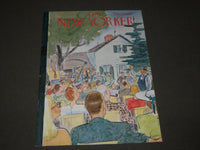 1951 JULY 28 NEW YORKER MAGAZINE FRONT COVER ONLY - GREAT ART FOR FRAMING