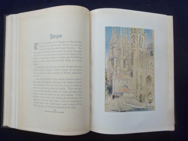 1926 SPAIN HARDCOVER BOOK BY GEORGE WARTON EDWARDS - KD 8899