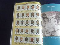 2003 DECEMBER 7 PRORGRAM - NEW ORLEANS SAINTS VS TAMPA BAY BUCCANEERS - ST 7155