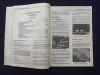 1974 OPEL 1900 MANTA CHASSIS SERVICE MANUAL - SOFTCOVER MANUAL - KD 8879