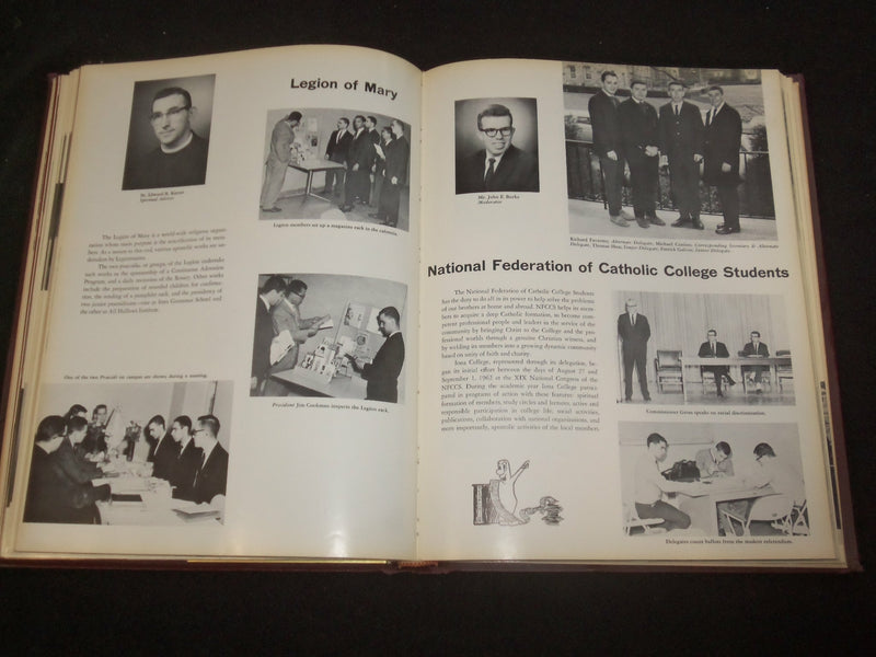 1963 ICANN IONA COLLEGE YEARBOOK - NEW ROCHELLE, NEW YORK - YB 1953