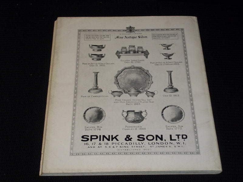 1924 APRIL THE CONNOISSEUR MAGAZINE - GUSTAVUS HAMILTON FRONT COVER - E 5506