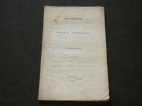 1833 PROCEEDINGS OF THE GENERAL ASSOCIATION OF CONNECTICUT - HARTFORD - J 6173
