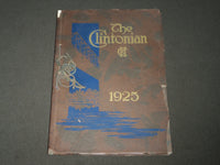 1925 THE CLINTONIAN CLINTON HIGH SCHOOL YEARBOOK - IOWA - PHOTOS - YB 1446