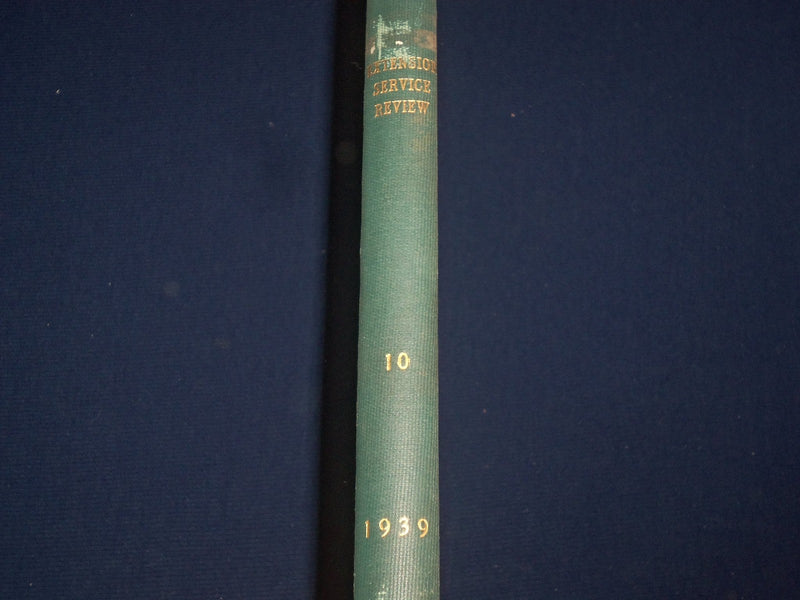 1939 EXTENSIVE REVIEW MAGAZINE BOUND VOLUME NO. 10 - NICE COVERS - KD 3108