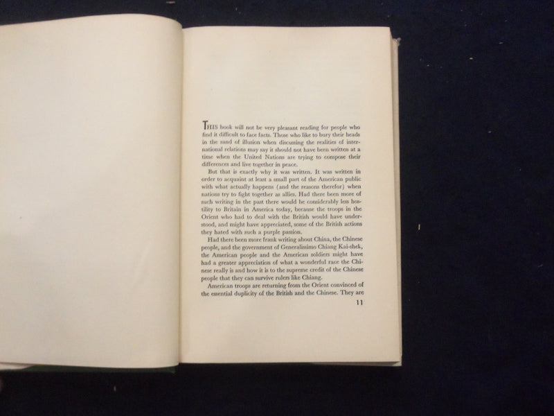 1946 WRATH IN BURMA HARDCOVER BOOK BY FRED ELDRIDGE - KD 8243