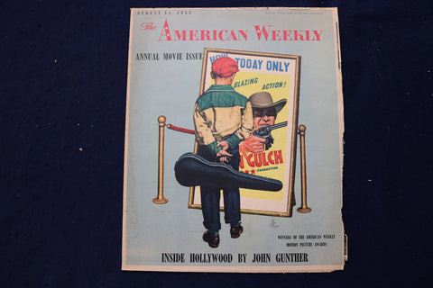 1952 AUG 31 AMERICAN WEEKLY MAGAZINE - BETTY GRABLE ARTICLE AND PHOTO - E 23233