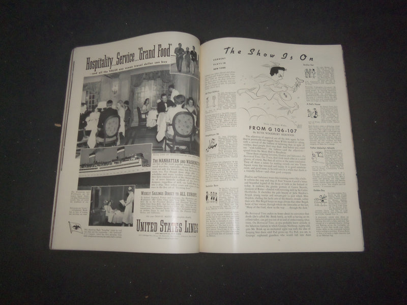 1938 MARCH THE STAGE MAGAZINE - BEATRICE LILLIE COVER - SP 1520J