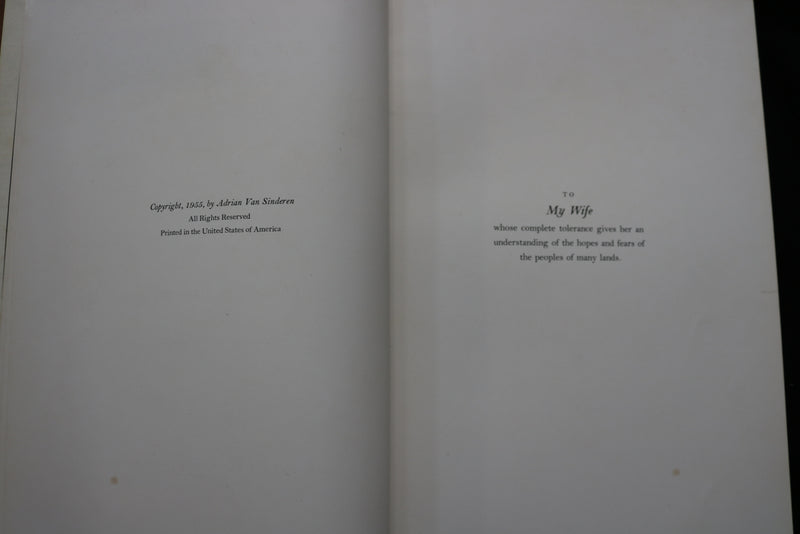 1955 A PASSAGE TO INDIA HARDCOVER BOOK BY ADRIAN VAN SINDEREN - KD 9465