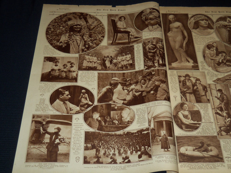 1925 MAY 3 NEW YORK TIMES PICTURE SECTION - AVER-HEIFETZ - NICE PHOTOS - NT 9494