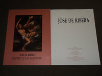 1989 JOSE DE RIBERA CATALOG LOT OF 2 - SAN SEBASTIAN - PRADO EN MEXICO - KD 5095