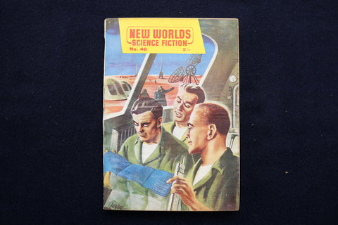1956 JUNE NEW WORLDS SOFTCOVER DIGEST MAGAZINE - VOLUME 16, NUMBER 48 - K 421