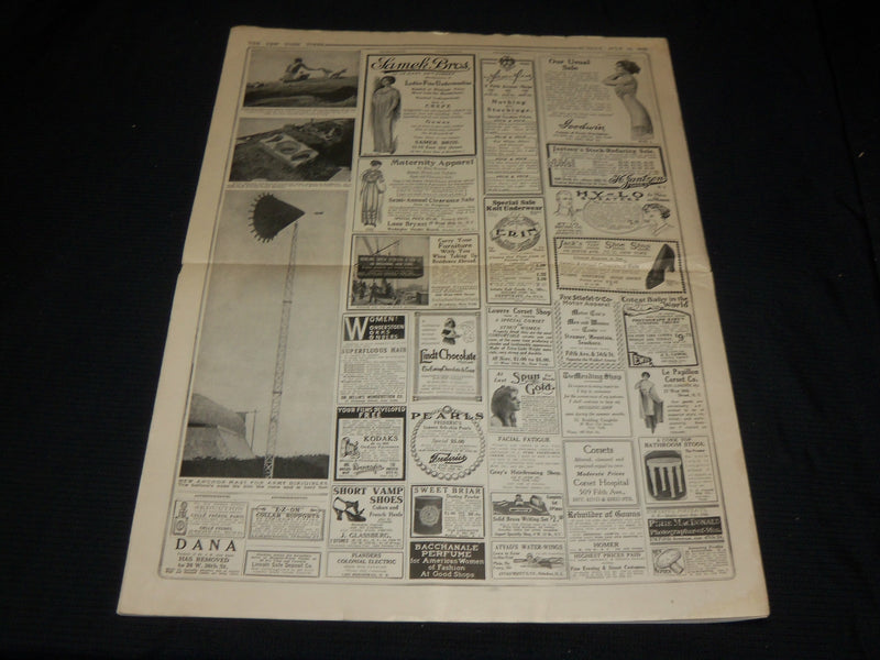 1912 JULY 14 NEW YORK TIMES PICTURE SECTION - WILSON - OLYMPICS - NP 5630