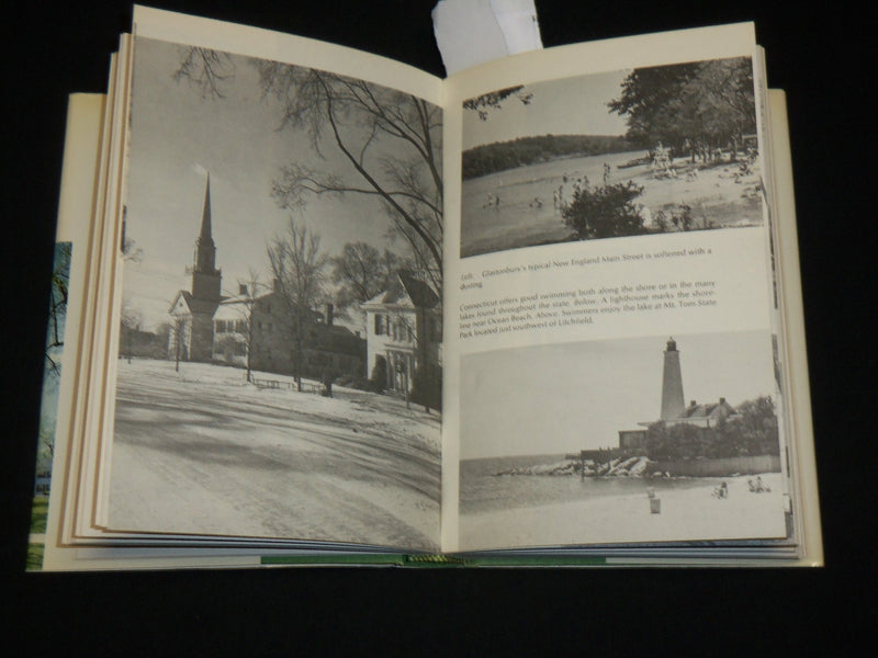 1974 CONNECTICUT A NEW GUIDE HARDCOVER BOOK BY WILLIAM BIXBY - KD 6386