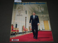 1986 JUNE 22 NEW YORK TIMES MAGAZINE SECTION - RONALD REAGAN COVER - J 3079