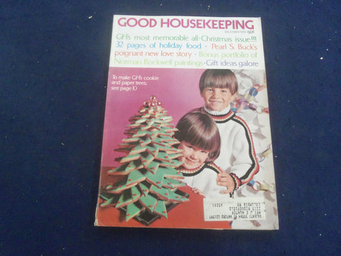 1970 DECEMBER GOOD HOUSEKEEPING MAGAZINE - NICE COVER, ARTICLES & ADS - F 252D
