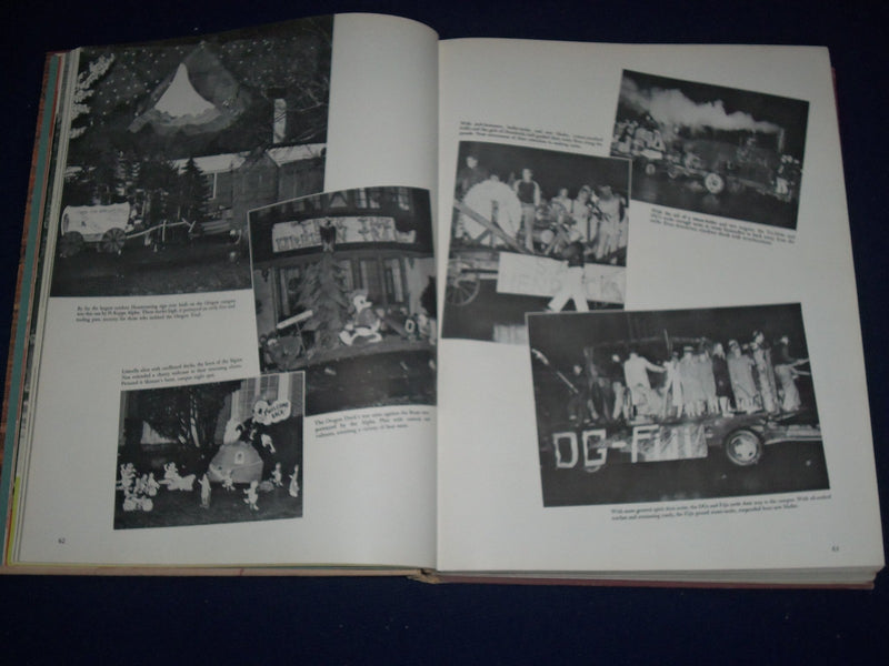 1941 OREGANA UNIVERSITY OF EUGENE OREGON YEARBOOK - GREAT PHOTOS - YB 249