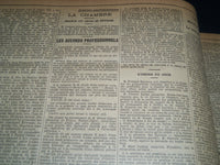 1935 JANUARY-MARCH LE TEMPS FRENCH NEWSPAPER BOUND VOLUME - VB 2