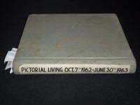 1962-1963 SUNDAY BOSTON ADVERTISER PICTORIAL BOUND VOLUME - KD 3806A