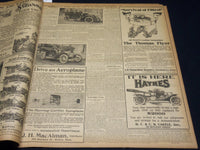 1909 NOVEMBER 14 THE BOSTON HERALD - HARVARD VANQUISHES DARTMOUTH 12-3 - BH 395